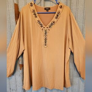 Susan Graver Long-sleeve Top